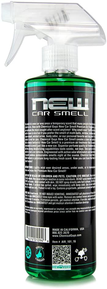 Chemical Guys New Car Smell Air Freshener and Premium Odor Eliminator Refreshes & Neutralizes Odors - Image 2