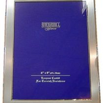 Shudehill Lovely Silver Satin Colour 6 x 8 (Landscape Or Portrait) by Photo Frames, Metal, Size 6" x 8"