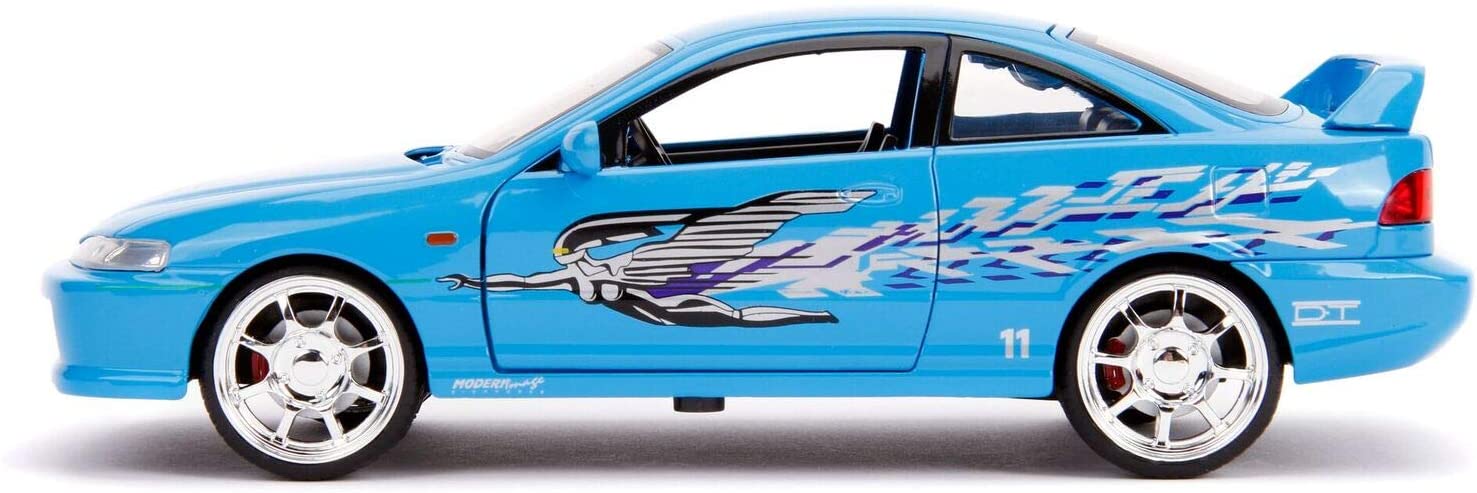 Jada 253203053 1:24 Mia's Honda Integra Type R, Blue, Medium - Image 2