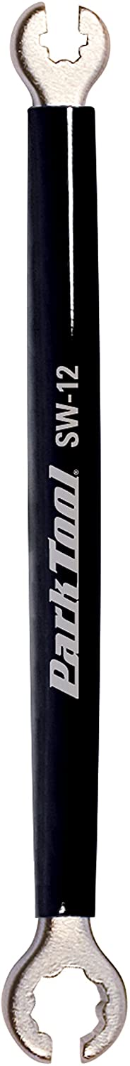 Park Tool SW-12 Spoke Wrench Mavic Wheel Systems 7-Spline Tool, Black, 6.4 mm/9 mm
