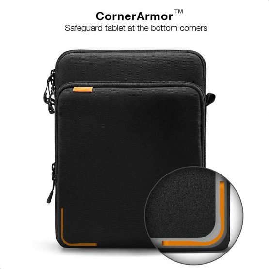 tomtoc Tablet Shoulder Bag for 12.9-inch New iPad Pro 2021-2018 with Magic Keyboard and Smart Keyboard Folio, Surface Pro 8/X/7+/7/6/5, Spill-Water Resistant Cordura Fabric Tablet Sleeve - Image 4