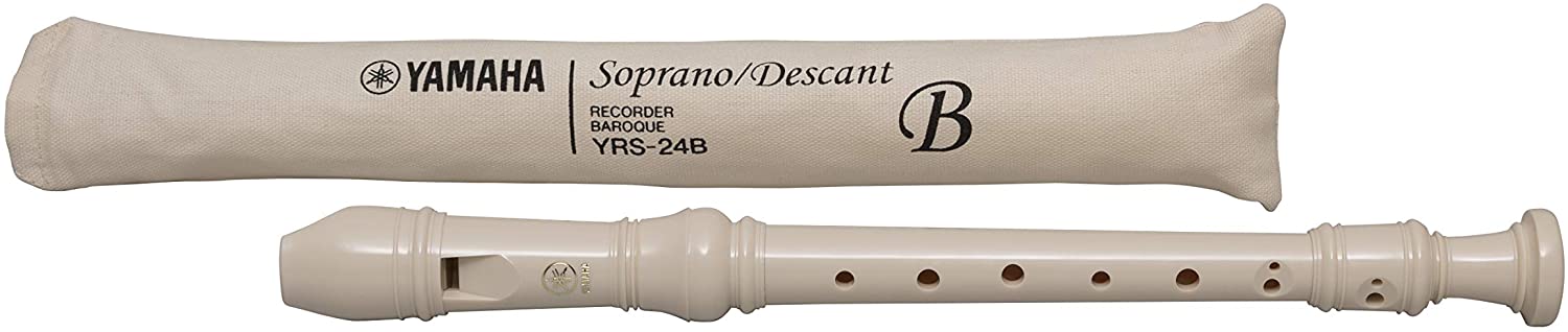 Yamaha YRS24B Soprano Recorder, White - Image 4