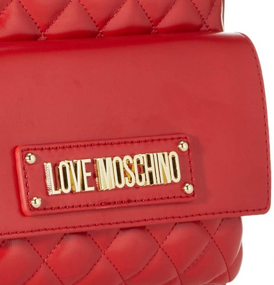 Love Moschino Women's Borsa Quilted Nappa Pu Backpack Bag, 31x12x30 Centimeters (W x H x L) - Image 3