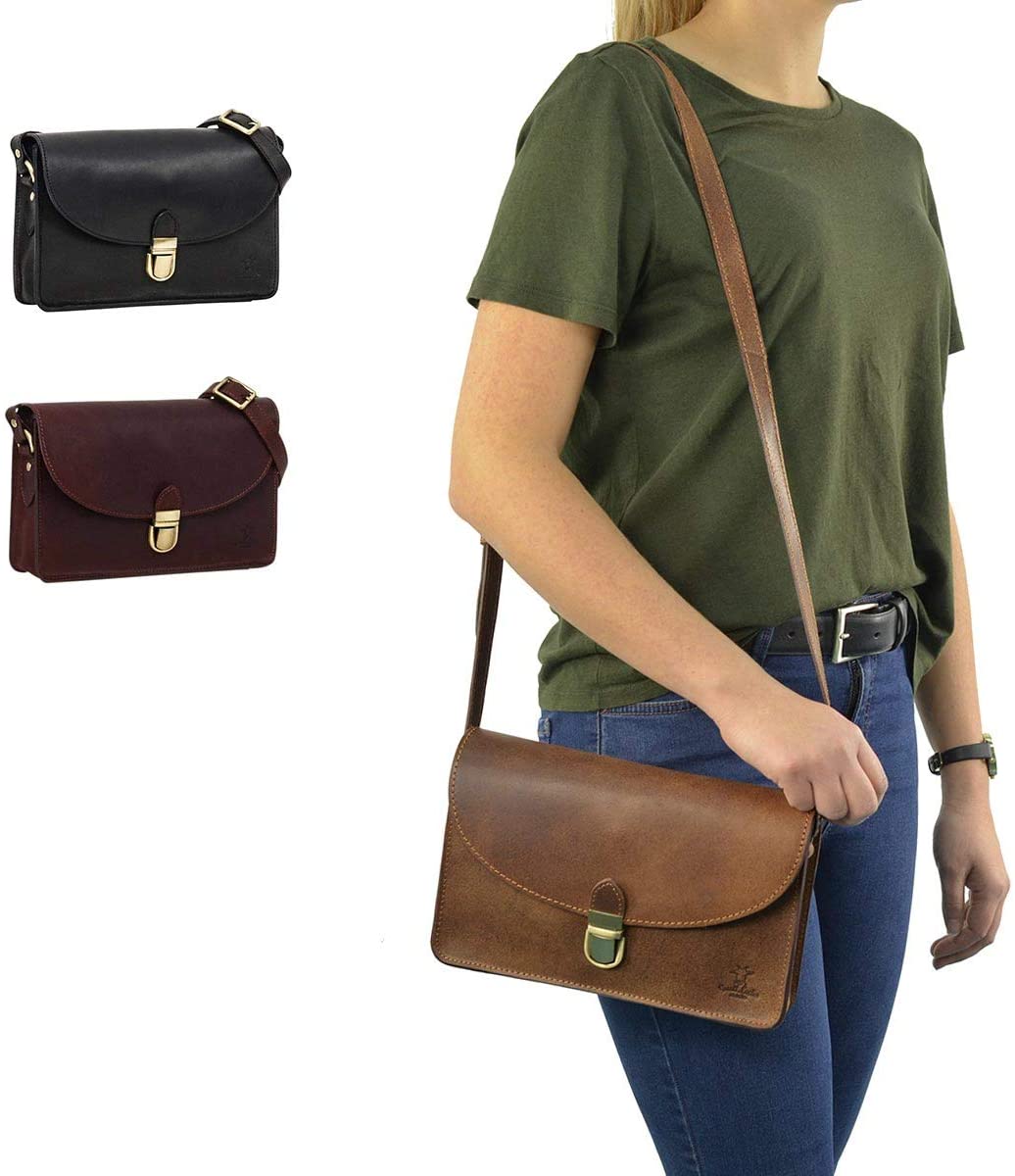 Gusti Handbag Leather - Zoey Shoulder Bag Leather Bag Black - Image 2