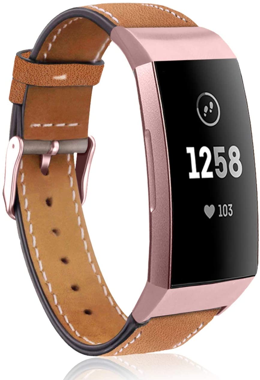 Mornex Strap Compatible with Charge 3/3 SE/Charge 4 Leather Strap - Image 2