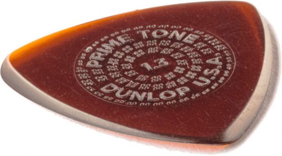 Dunlop Primetone Small Triangle 1.3mm Sculpted Plectra (Grip) - 3 Pack - Image 4
