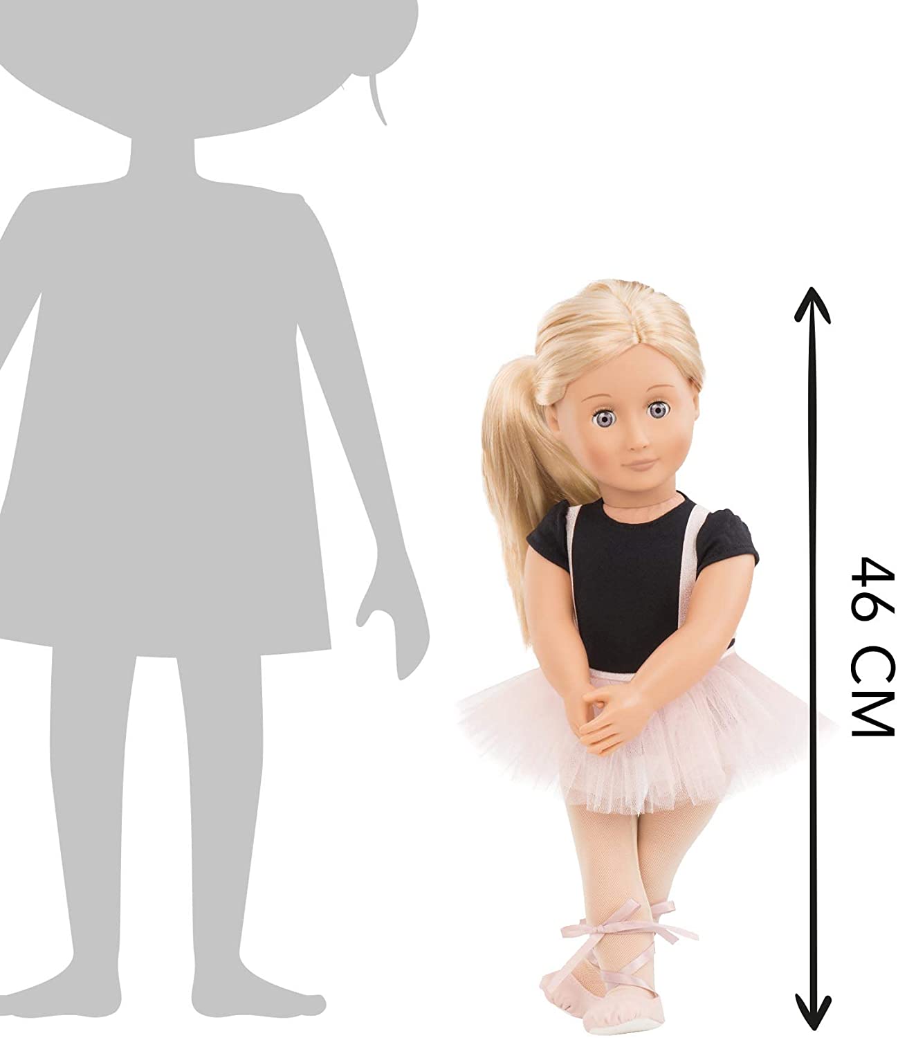 Our Generation Violet Anna Toy Regular, Various, 18 inch