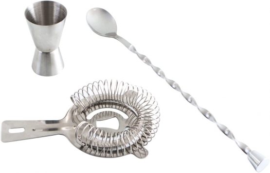 Quid Mi Bar 3 Piece Set - Spoon, Muddler and Strainer