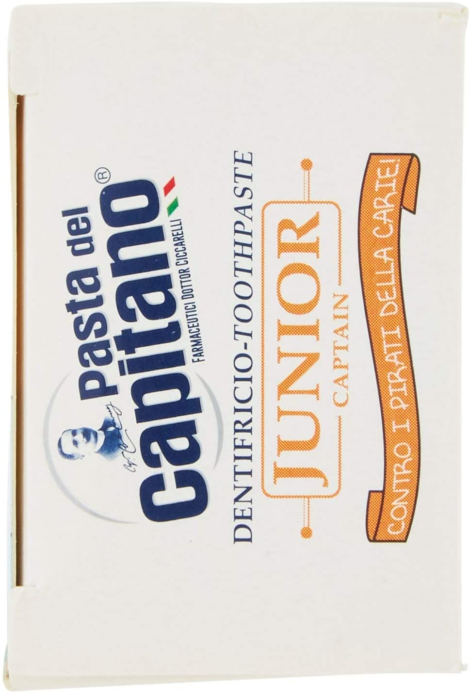 Pasta del Capitano Baby/Junior Plus 6 Years Toothpaste, Soft Mint, 75 ml (Pack of 1) - Image 4