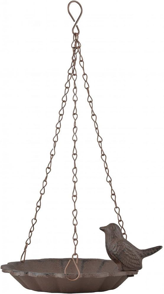 Fallen Fruits Ltd FB378 Hanging Bath (1 Bird), Brown, 28.5 cm*16.0 cm*16.0 cm
