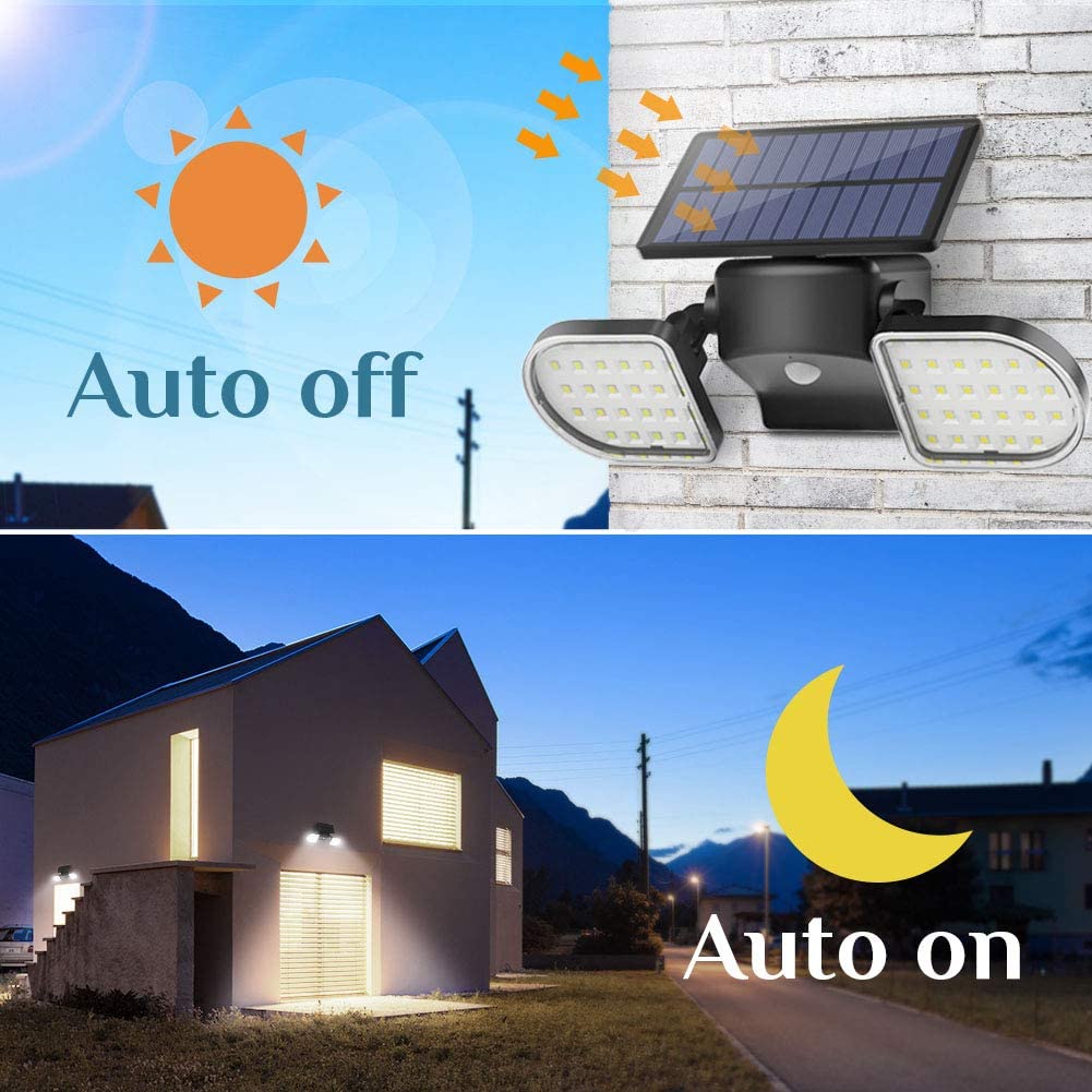 Ousfot solar outlet light