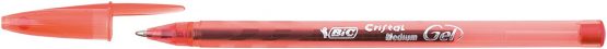 BIC Gel-Roller ® ® BIC Cristal Gel, 0.6 MM, Blue, Black, Red, Bag of 4 - Image 4