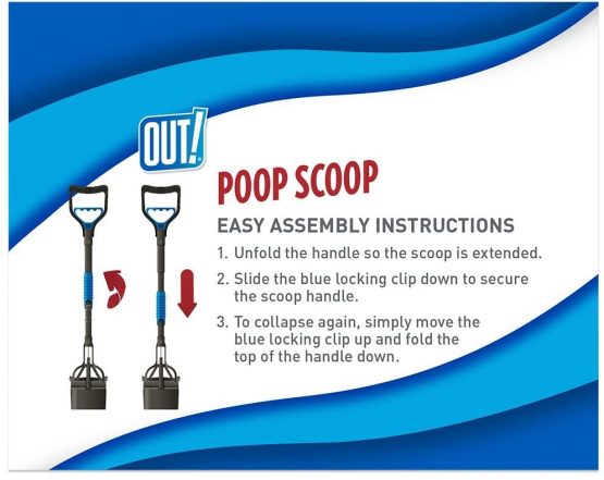 OUT! One Handed Dog Poop Scoop - Image 2