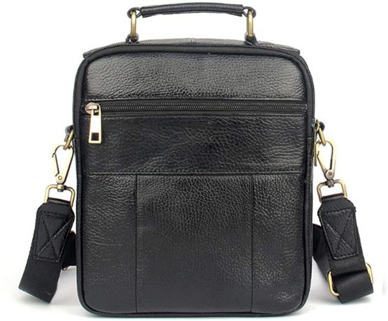 Xieben Vintage Leather Shoulder Messenger Bag for Men Travel Business Crossbody Pack Wallet Satchel Sling Chest Bags - Image 2