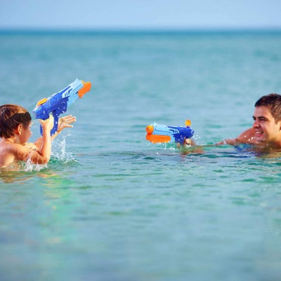 MOZOOSON Water Gun Toy for Kids, Powerful Water Pistol with 750ML Moisture Capacity | 33ft Long Range Squirt Gun, Blaster Toy for Kids and Adults - Image 3