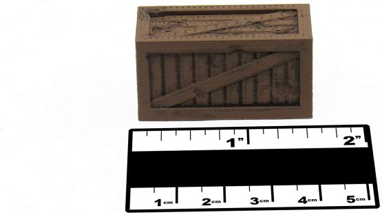 EnderToys Rustic Crates and Pallets, Terrain Scenery for Tabletop 28mm Miniatures Wargame, 3D Printed and Paintable - Image 3
