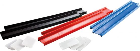 Lena 50440 Racetrack add, Extension, Accessories Race Elements and 6 connectors, for use with Any Darda Track Set, Rot/Blau/Schwarz - Image 2