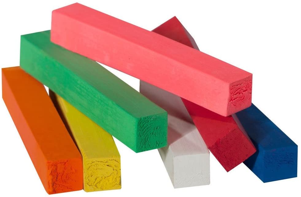 Royal & Langnickel Essentials 36 Soft Square Sketching Pastels Assorted Colours CPH-A36, Multicolour, 36 count (Pack of 1) - Image 2