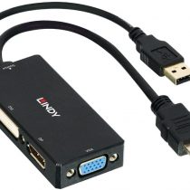 LINDY HDMI to DisplayPort, DVI & VGA Converter