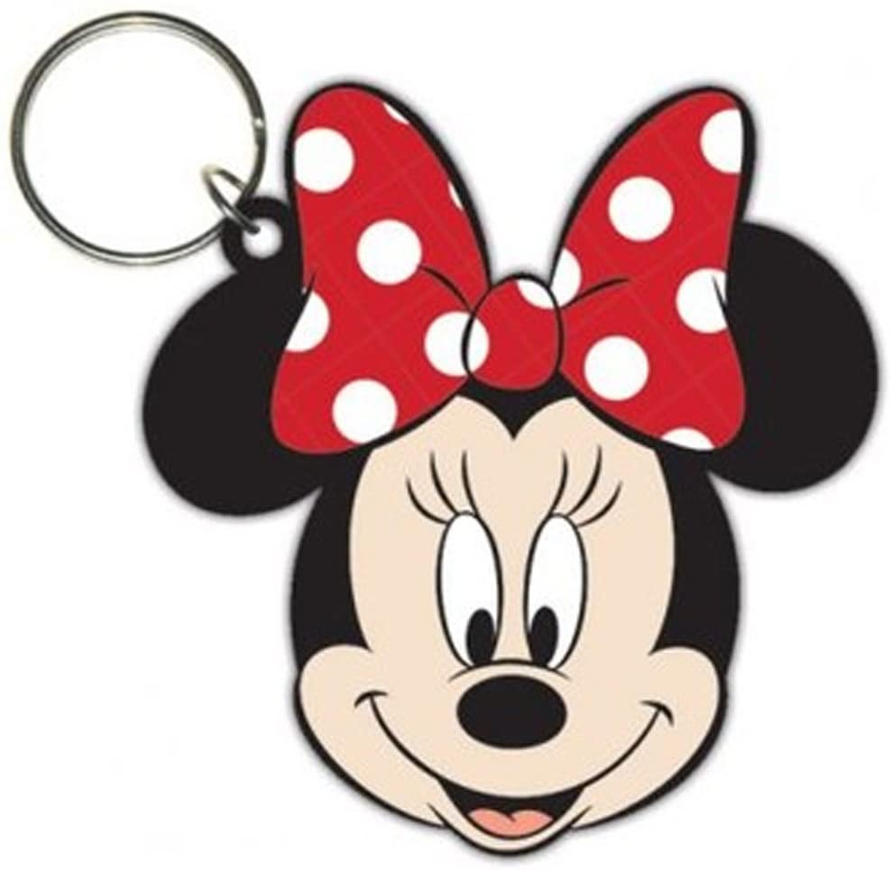 Disney, RK38321C, Minnie Mouse - Head Rubber Keychain, Multi-Color, 4.5 x 6cm, 60 x 80 cm - Image 3