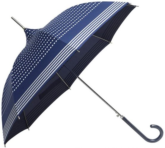 Le Monde du Parapluie Stick Umbrella, Blue (Blue) - MMUM520018BLEU