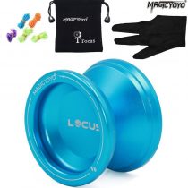 MAGICYOYO Yoyo for Kids Responsive Yo-yos Beginner Yoyos V6 LOCUS Space Metal Yo-yo Pro Yo Yo Set Toy Deep Blue