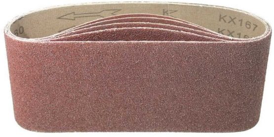 25 Mixed Sanding Belts Grit 40/60/80/120/180 Sanding Belt for Belt Sanding Devices 53.3 mm │ Abrasive Belt │ P/D/W - Image 3