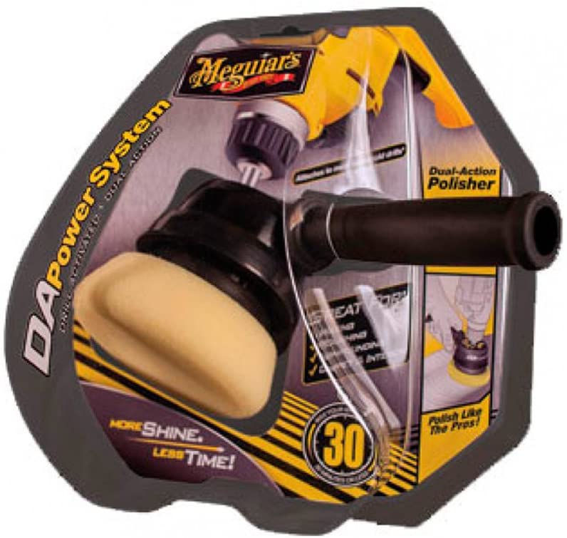 Meguiar's G3500INT DA Dual Action 4" Power System, Yellow,black, DA Power System