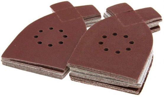 50pcs Sander Sanding Sheets Grit Sandpaper Sanding Pads for Black & Decker KA220G KA230