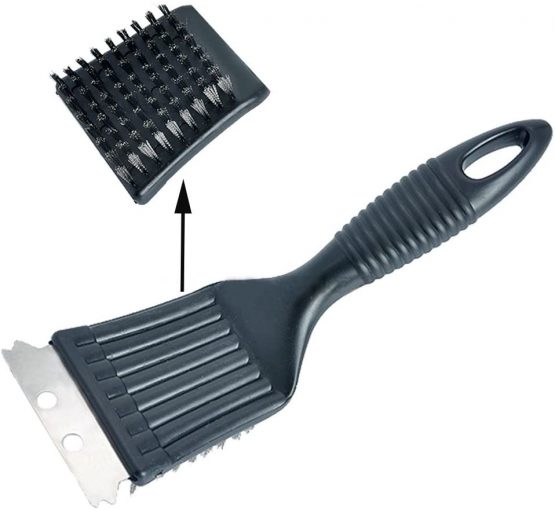 BBQ Barbecue Oven Cleaner The Grill Brush Pro Cleaning Brush Scraper Stainless Steel Bristles