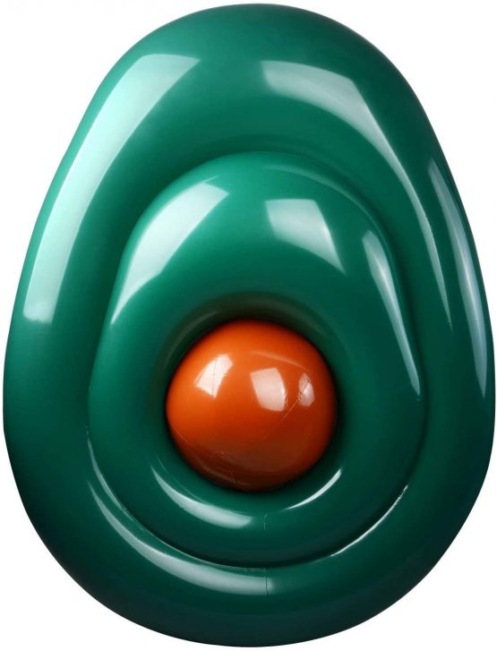Myir JUN Giant Inflatable Avocado Float, Large PVC Outdoor Swimming Pool Float Toy River Raft Beach Lounger for Adults Kids (Avocado) - Image 3