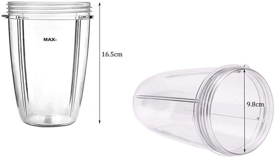 Cup for Nutribullet Accessories, 24oz Cup Fits Nutribullet 600W 900W Blenders Replacement Parts(1 Pack) - Image 2