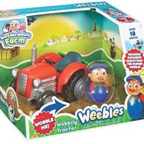 Character Options Kids Weebledown Farm Wobbily Tractor And Farmer