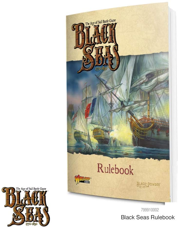 Warlord Games - Black Seas: Core Rulebook (791010001), 9 x 12 x 1 inches