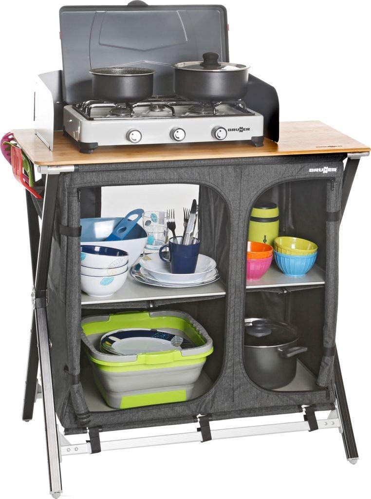 Brunner Mercury Cross Cooker HWT SQ 0422054N.C06 Kitchen Cabinet, Grey - Image 2