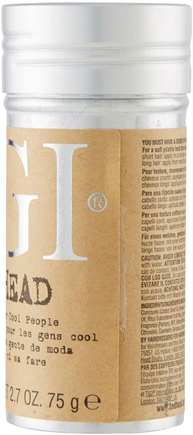 Bed Head for Men by TIGI Mens Hair Wax Stick for Strong Hold 73g, 1pk, 75 g (Pack of 1) - Image 4
