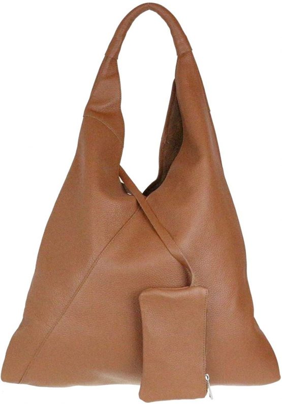 Girly HandBags V Shape Genuine Top Handle Bag - Image 3