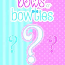 Forum Novelties x80045 Gender Reveal Invitation, Blue, Pink