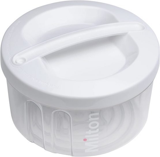 Milton Combi Microwave and Cold Water Steriliser (White), 26 x 26 x 16 cm