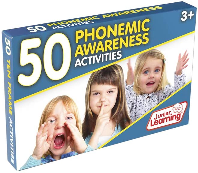 Junior Learning 50 Phonemic Awareness Activities, White