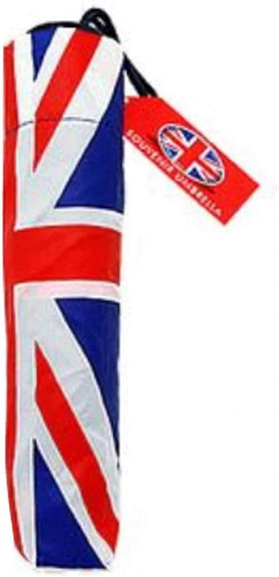 Compact Union Jack Flag Design Umbrella For Outdoor Events - Image 3