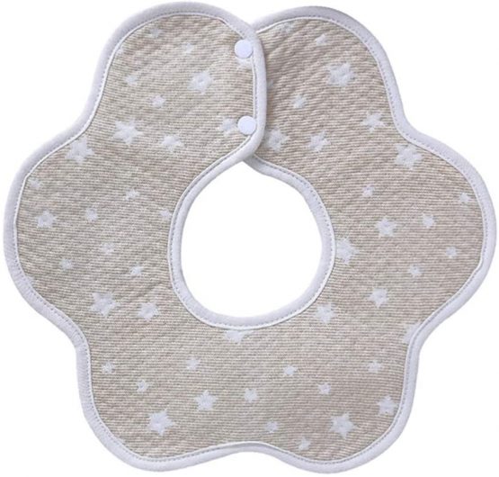 Baby Bibs, Waterproof, Washable, General Girl Boy Drooling and Teething Scarf Bib Button - Image 4