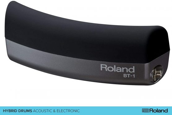 Roland Bt-1 Drum Bar Trigger Pad for Hybrid & V-Drums, Versatile Add-On Trigger Pad for V-Pads And Acoustic Drums