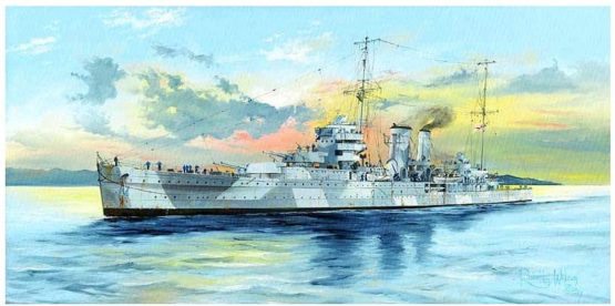 Trumpeter TRU05351 1/350 HMS York Plastic Model kit, Various