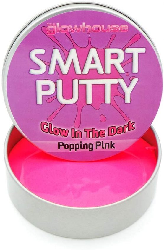 Glow In The Dark Smart Putty (Popping Pink)
