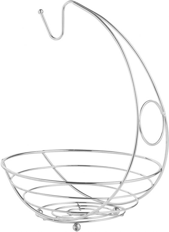 Fruit Bowl Holder with Banana Hanger Hook (Size- Large, 28X40CM) - Image 2