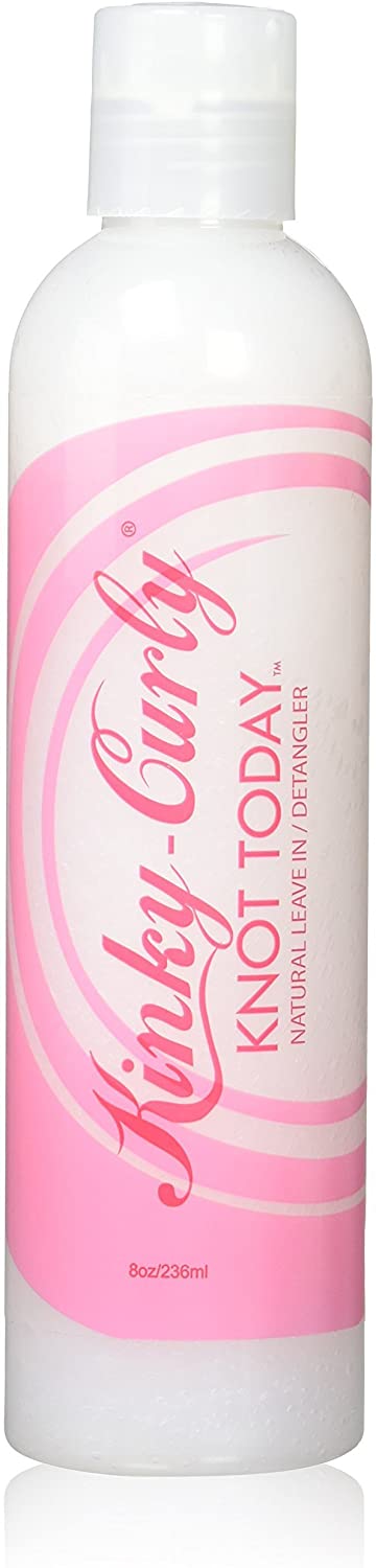 Kinky-Curly Natural Leave-In Detangler (Knot Today) 8 Ounces (236 Ml), No Color, 236 ml (Pack of 1)