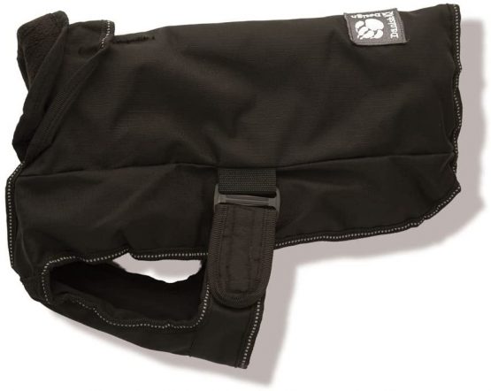 Danish Design Black Harness 2 in 1 Utmost Dog Coat 75 cm (30 Inch)
