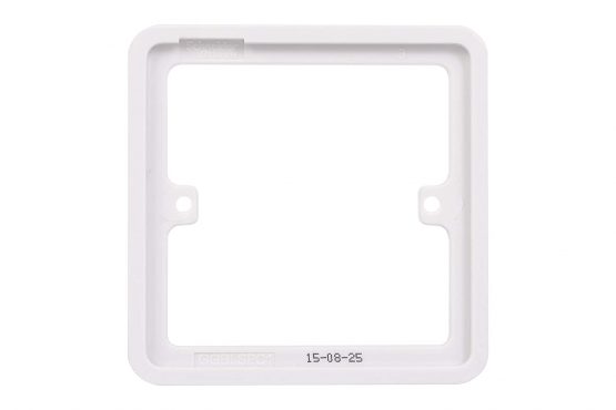 Schneider Electric Lisse White Moulded - Single Socket Spacer, GGBLSPC1S, White - Image 4