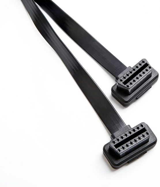 bbfly-B4 OBD II OBD2 16 Pin Splitter Extension 1 x Male and 2 x Female Extension Cable Adapter (1FT/30CM) - Image 3
